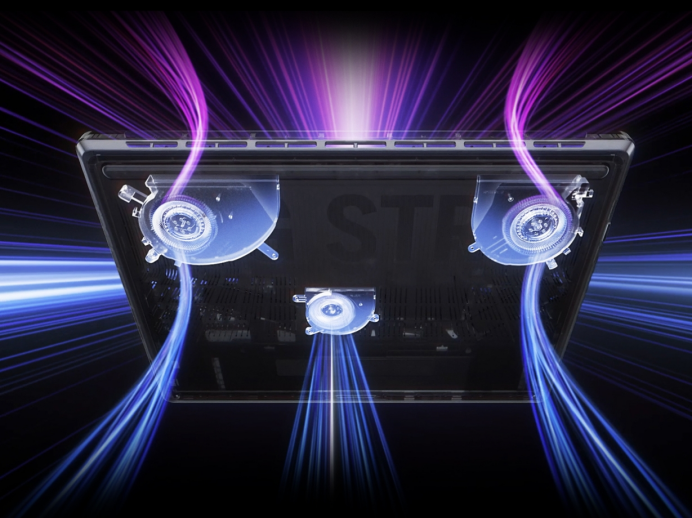 星空体育APPU9+RTX5080 旗舰专业电竞本ROG枪神9 Plus预约价22999元起(图3)