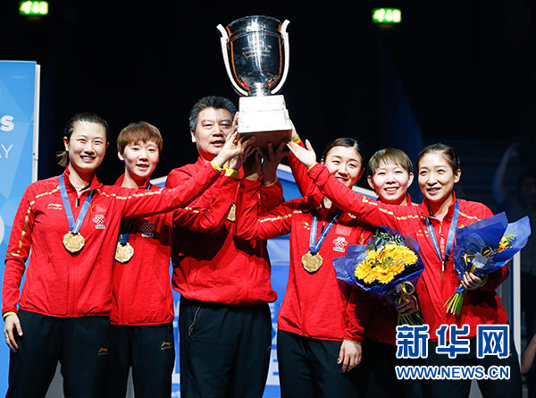 四连冠中国女乒31击败星空体育平台日本队 称霸2018世乒赛(图1)