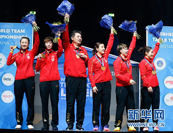 四连冠中国女乒31击败星空体育平台日本队 称霸2018世乒赛(图2)